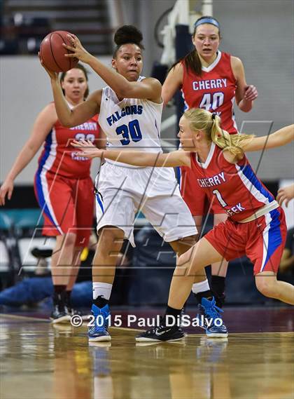Thumbnail 1 in Highlands Ranch vs. Cherry Creek (CHSAA 5A Great 8) photogallery.