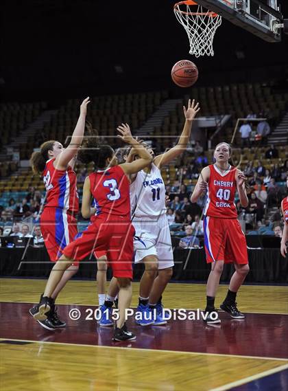 Thumbnail 2 in Highlands Ranch vs. Cherry Creek (CHSAA 5A Great 8) photogallery.