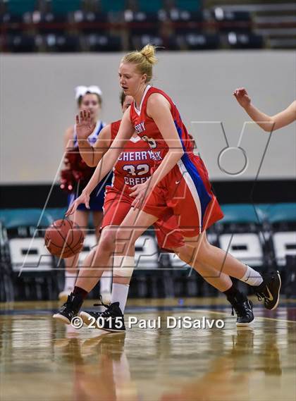 Thumbnail 1 in Highlands Ranch vs. Cherry Creek (CHSAA 5A Great 8) photogallery.