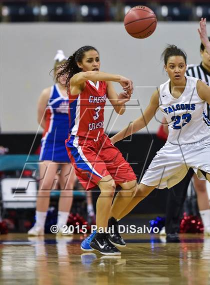 Thumbnail 1 in Highlands Ranch vs. Cherry Creek (CHSAA 5A Great 8) photogallery.