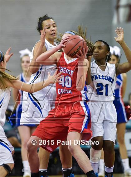 Thumbnail 1 in Highlands Ranch vs. Cherry Creek (CHSAA 5A Great 8) photogallery.