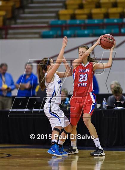 Thumbnail 1 in Highlands Ranch vs. Cherry Creek (CHSAA 5A Great 8) photogallery.