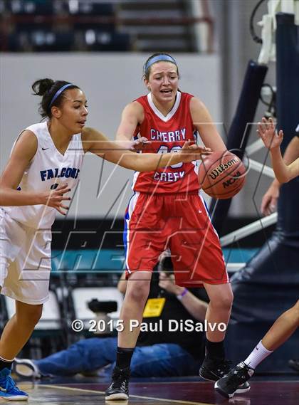 Thumbnail 2 in Highlands Ranch vs. Cherry Creek (CHSAA 5A Great 8) photogallery.