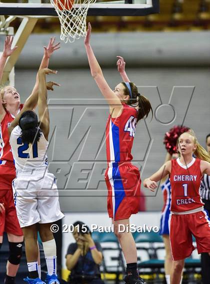 Thumbnail 1 in Highlands Ranch vs. Cherry Creek (CHSAA 5A Great 8) photogallery.