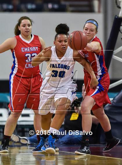 Thumbnail 1 in Highlands Ranch vs. Cherry Creek (CHSAA 5A Great 8) photogallery.