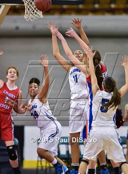 Thumbnail 1 in Highlands Ranch vs. Cherry Creek (CHSAA 5A Great 8) photogallery.