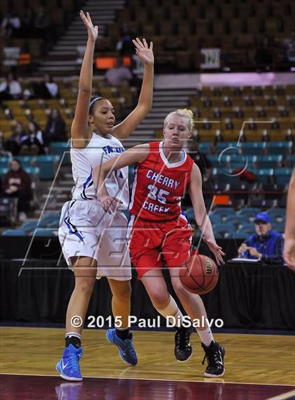 Thumbnail 2 in Highlands Ranch vs. Cherry Creek (CHSAA 5A Great 8) photogallery.
