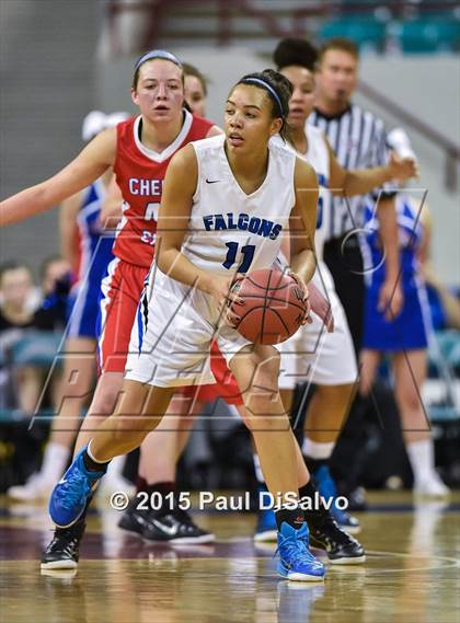 Thumbnail 2 in Highlands Ranch vs. Cherry Creek (CHSAA 5A Great 8) photogallery.