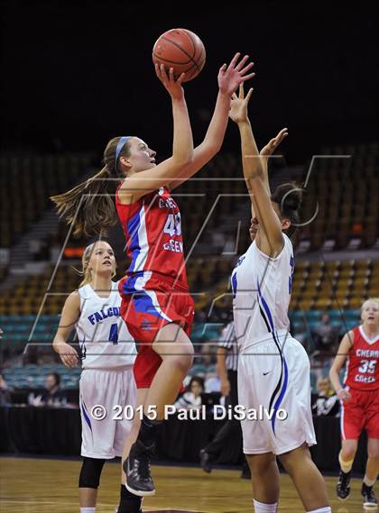 Thumbnail 2 in Highlands Ranch vs. Cherry Creek (CHSAA 5A Great 8) photogallery.