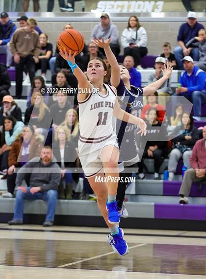 Thumbnail 1 in Lone Peak vs. Sierra Canyon (Utah Holiday Hoopfest) photogallery.