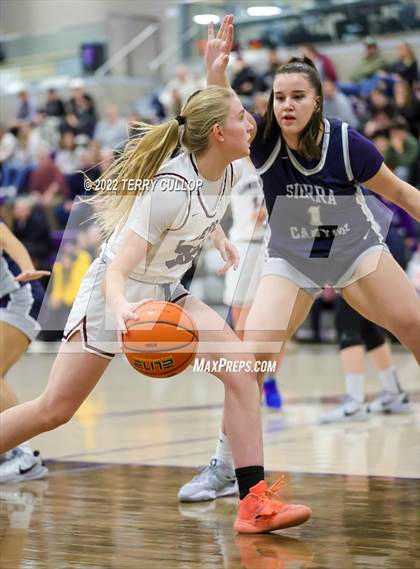 Thumbnail 3 in Lone Peak vs. Sierra Canyon (Utah Holiday Hoopfest) photogallery.
