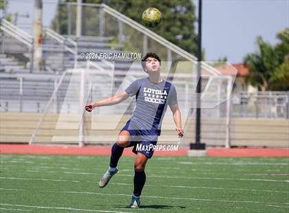 Thumbnail 2 in Loyola @ Torrance (Scrimmage) photogallery.