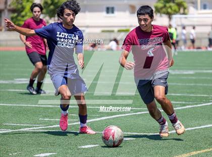 Thumbnail 1 in Loyola @ Torrance (Scrimmage) photogallery.