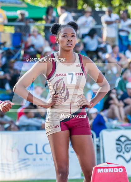 Thumbnail 2 in CIF State Track and Field Championships (Girls Track Events Prelims) photogallery.