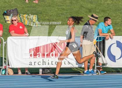 Thumbnail 3 in CIF State Track and Field Championships (Girls Track Events Prelims) photogallery.
