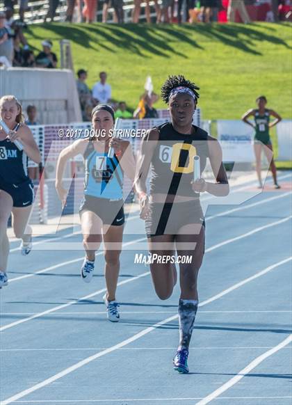 Thumbnail 3 in CIF State Track and Field Championships (Girls Track Events Prelims) photogallery.
