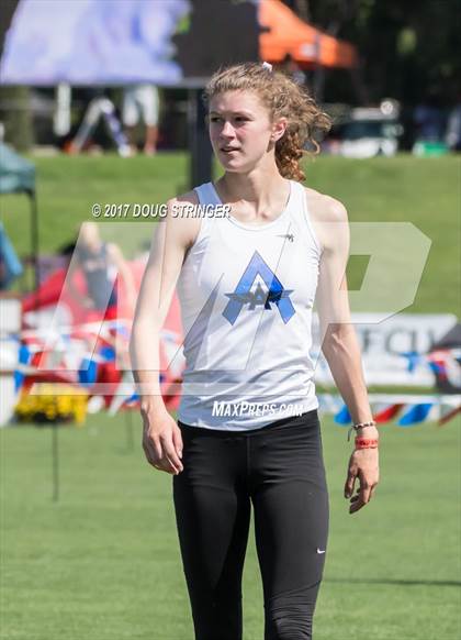 Thumbnail 1 in CIF State Track and Field Championships (Girls Track Events Prelims) photogallery.