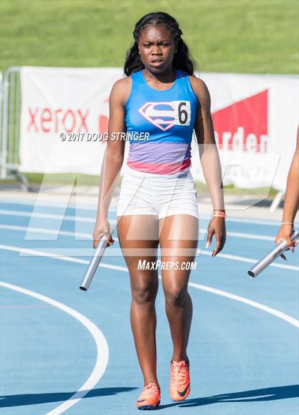 Thumbnail 3 in CIF State Track and Field Championships (Girls Track Events Prelims) photogallery.
