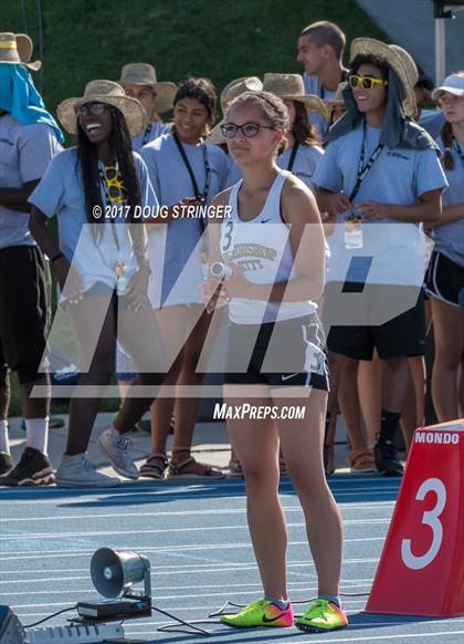 Thumbnail 2 in CIF State Track and Field Championships (Girls Track Events Prelims) photogallery.