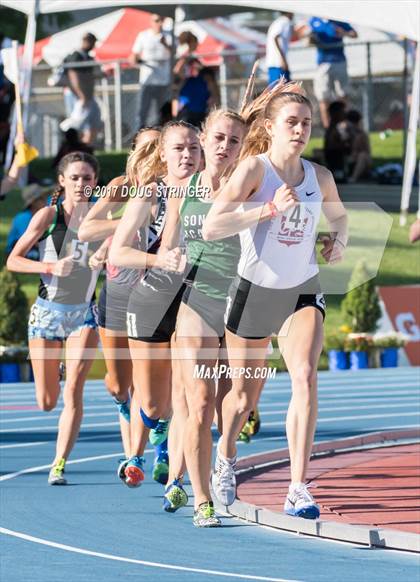 Thumbnail 3 in CIF State Track and Field Championships (Girls Track Events Prelims) photogallery.