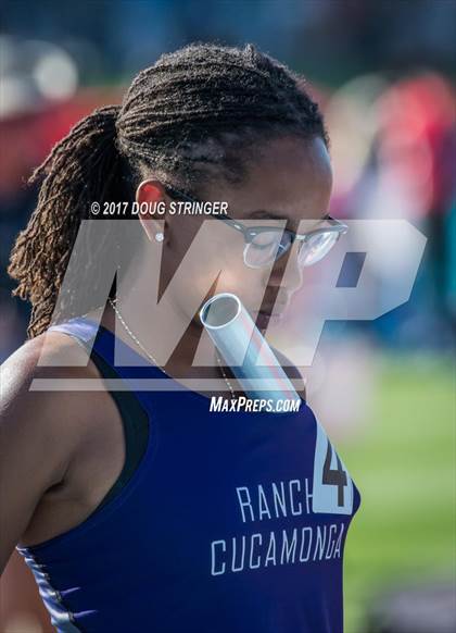 Thumbnail 2 in CIF State Track and Field Championships (Girls Track Events Prelims) photogallery.