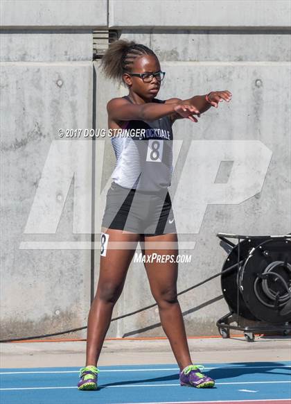Thumbnail 1 in CIF State Track and Field Championships (Girls Track Events Prelims) photogallery.