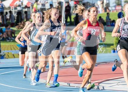 Thumbnail 3 in CIF State Track and Field Championships (Girls Track Events Prelims) photogallery.
