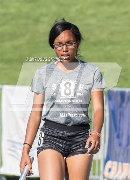 Thumbnail 1 in CIF State Track and Field Championships (Girls Track Events Prelims) photogallery.