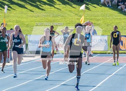 Thumbnail 2 in CIF State Track and Field Championships (Girls Track Events Prelims) photogallery.