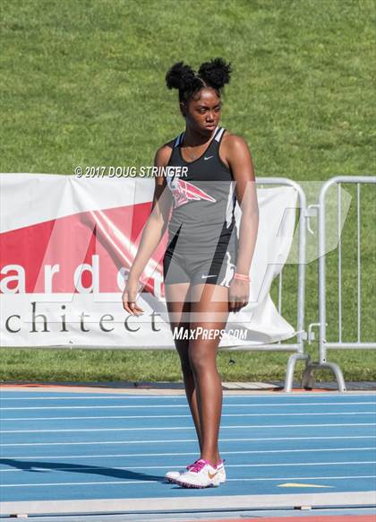 Thumbnail 2 in CIF State Track and Field Championships (Girls Track Events Prelims) photogallery.