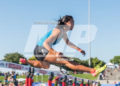 Thumbnail 1 in CIF State Track and Field Championships (Girls Track Events Prelims) photogallery.