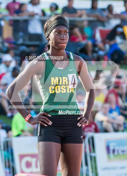 Thumbnail 3 in CIF State Track and Field Championships (Girls Track Events Prelims) photogallery.