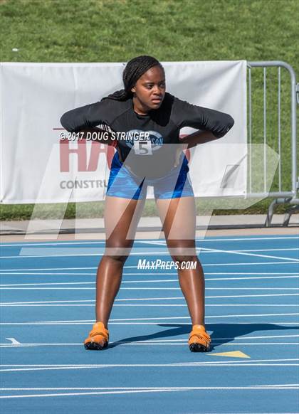 Thumbnail 3 in CIF State Track and Field Championships (Girls Track Events Prelims) photogallery.