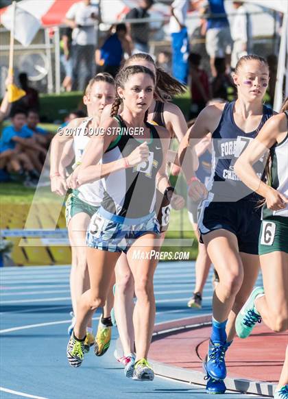 Thumbnail 2 in CIF State Track and Field Championships (Girls Track Events Prelims) photogallery.