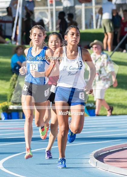 Thumbnail 1 in CIF State Track and Field Championships (Girls Track Events Prelims) photogallery.