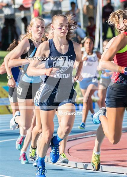 Thumbnail 2 in CIF State Track and Field Championships (Girls Track Events Prelims) photogallery.