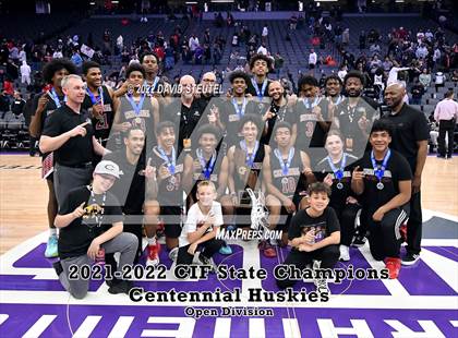 Thumbnail 2 in Centennial (CIF State Open Div. Award Photos) photogallery.