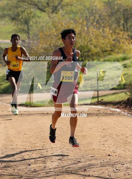 Thumbnail 2 in CIF State Cross Country Championships (Boys D2 Race) photogallery.