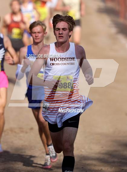 Thumbnail 3 in CIF State Cross Country Championships (Boys D2 Race) photogallery.