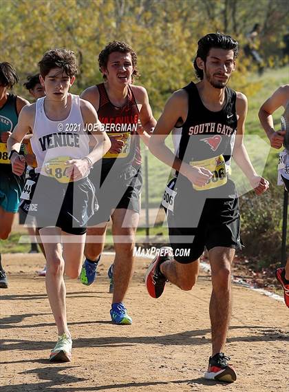 Thumbnail 3 in CIF State Cross Country Championships (Boys D2 Race) photogallery.