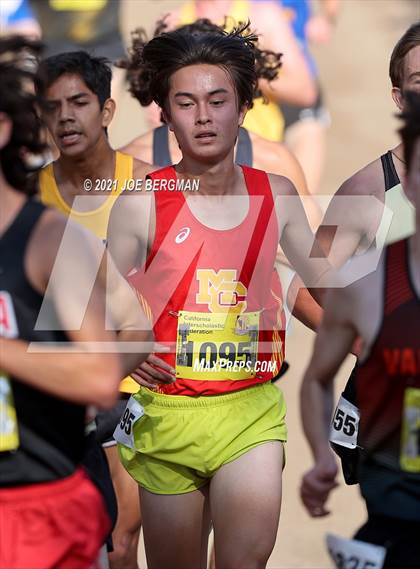 Thumbnail 3 in CIF State Cross Country Championships (Boys D2 Race) photogallery.