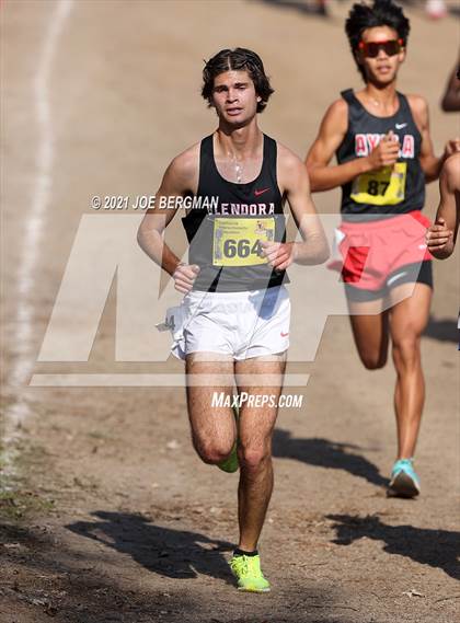 Thumbnail 3 in CIF State Cross Country Championships (Boys D2 Race) photogallery.