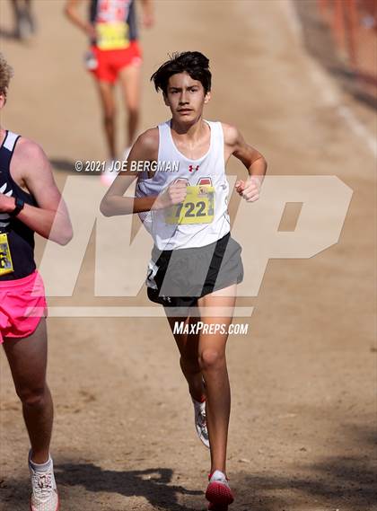 Thumbnail 2 in CIF State Cross Country Championships (Boys D2 Race) photogallery.