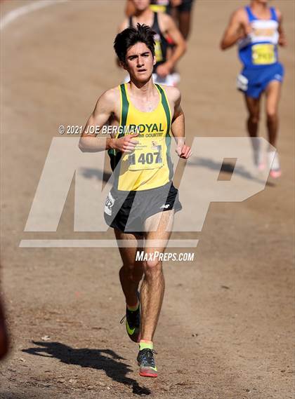 Thumbnail 2 in CIF State Cross Country Championships (Boys D2 Race) photogallery.