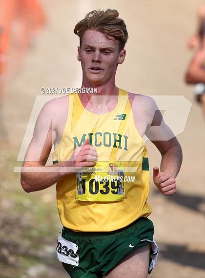 Thumbnail 2 in CIF State Cross Country Championships (Boys D2 Race) photogallery.