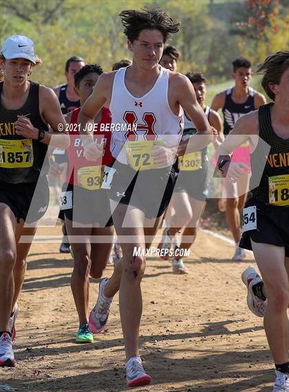 Thumbnail 3 in CIF State Cross Country Championships (Boys D2 Race) photogallery.
