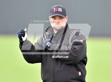 Thumbnail 1 in Godley vs Muenster (ACS Tournament) photogallery.