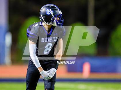 Thumbnail 3 in Windsor Academy vs. Westminster Schools of Augusta (GIAA 8-Man Championship)  photogallery.