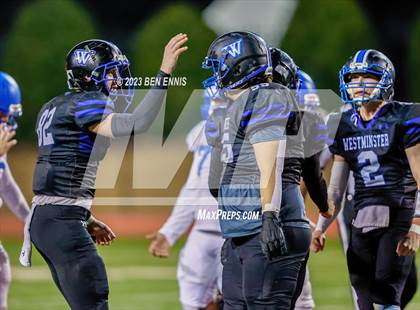Thumbnail 2 in Windsor Academy vs. Westminster Schools of Augusta (GIAA 8-Man Championship)  photogallery.