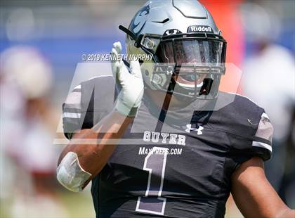 Thumbnail 1 in Guyer [John H.] vs Cedar Hill (Cotton Bowl Classic) photogallery.